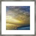 Hill Country Storm Framed Print