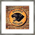 Hillcrest Elementary Panthers Sign Framed Print