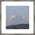 Himalayas From Chittai Golu Dev Framed Print