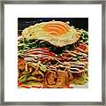 Hiroshima Soul Food Okonomiyaki Framed Print
