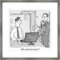 His Words Not Mine Framed Print