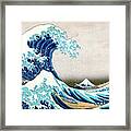 Hokusai Great Wave Off Kanagawa Framed Print