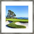 Hole 4 Pebble Beach Golf Course Framed Print