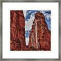 Hole In The Wall Framed Print