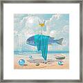 Holiday At The Seaside Framed Print