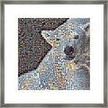 Holiday Hearts Polar Bear Number Two Framed Print