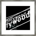 Hollywood Boulevard Two Times Framed Print