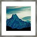 Holy Mount Fish Tail Machhapuchare 6998m Framed Print