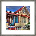 Home In The Caribbean Framed Print