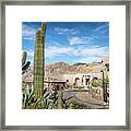 Home In The Southwest Framed Print