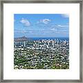 Honolulu Framed Print