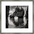 Hopewell Rocks Framed Print