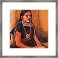 Hopi Girl Framed Print