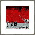 Horizon Tee Framed Print