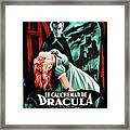 Horror Of Dracula Aka Le Cauchemar De Framed Print