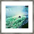 Horseshoe Falls Niagara Framed Print