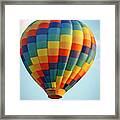Hot Air Balloon Elijah's Framed Print