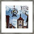 Hotel Goldener Hirsch Framed Print