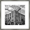 Hotel Monte Vista - Flagstaff - Arizona - Black And White Framed Print