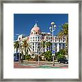 Hotel Negresco On English Promenade In Nice Framed Print
