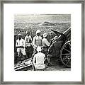 Howitzer Gun Turke World War Framed Print