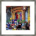 Huanglong Temple Altar Framed Print