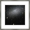 Hubble Telescope Space Image By Nasa, Ugc 4879 Framed Print