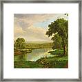 Hudson River Framed Print