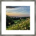 Hudson Valley Sunset Framed Print