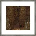 Hunter In The Forest Framed Print Hunter In The Forest Framed Print