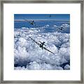 Hurricanes On Your Tail Framed Print
