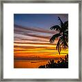 Hutchinson Island Sunrise #1 Framed Print