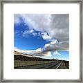 I Follow The Clouds Framed Print