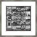 I Left My Heart In San Francisco 20150103 Bw With Text Framed Print