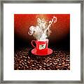 I Love Coffee Framed Print