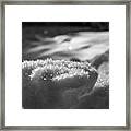 Ice And Snow Framed Print