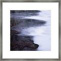 Ice Flow Framed Print