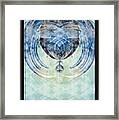 Ice Layered Effect And Framed Framed Print
