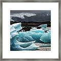 Iceland Glacier Framed Print