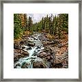 Icicle Gorge 2 Framed Print