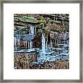 Icicles Framed Print