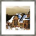 Icicles Framed Print