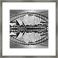 Iconic Reflections Framed Print