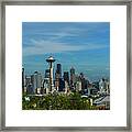 Iconic Seattle Framed Print