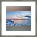 Icy Framed Print