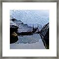 Icy Reflections Framed Print