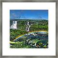 Iguazu Panorama Framed Print