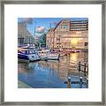 Ij Dock, Amsterdam Framed Print