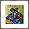 Ikon Sts. Peter And Andrew Framed Print