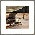 Imaginery Sleigh Ride Framed Print